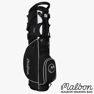 �y�y���j�������z �}���{���S���t �X�^���h�o�b�O Malbon Golf MALBON WALKING BAG M-9430