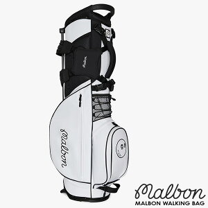 �y�y���j�������z �}���{���S���t �X�^���h�o�b�O Malbon Golf MALBON WALKING BAG M-9430