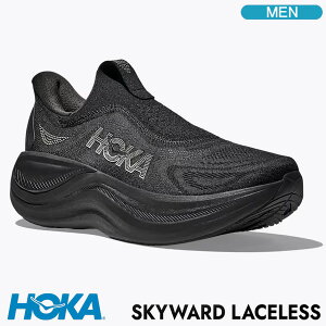 [�\��]�撅�ő�7,500�~OFF�N�[�|���y7/18(�y)�`�z�y�y���j�������z �z�J �X���b�|���V���[�Y HOKA M SKYWARD LACELESS �X�J�C���[�h ���[�X���X �u���b�N/�u���b�N �����Y ���J�o���[�V���[�Y 1168876-BBLC