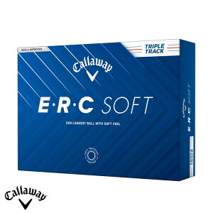 �y�y���j�������z�y�܂Ƃߔ����z�S���t�{�[�� �L�����E�F�C �S���t �S���t�{�[�� ERC SOFT 25 TRIPLE TRACK 3�_�[�X[36����] 3�s�[�X�\�� Callaway