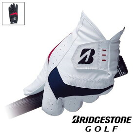 Bridgestone Golf（ブリヂストンゴルフ） SOFT GRIP 2022 GLG24 ゴルフグローブ ホワイト　ブラック　天然皮革（羊革）