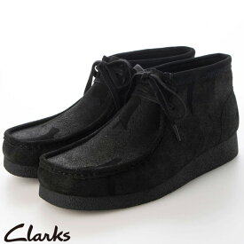 【土日祝も発送】クラークス ワラビー WallabeeEVO Bt Clarks ワラビーエヴォブーツ シューズ 靴　モカシン ブーティ ミッドカット 26173606