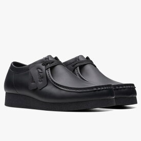 【土日祝も発送】 クラークス ワラビー WallabeeEVO WP Clarks ワラビーエヴォウォータープルーフ レースアップ　カジュアルシューズ 靴　モカシン ブーティ 26177832