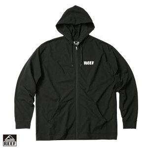 �y�y���j�������z ���[�t �p�[�J�[ REEF HERITAGE LOGO RASH FRONT ZIP HOODIE �����Y ���b�V���K�[�h RFTEM2420 �u���b�N