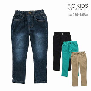 F.O.KIDS �炭�炭�X�L�j�[�p���c 10���� �L�b�Y �W���j�A �j�̎q �l�C�r�[�u���[/�u���b�N/�G�������h�O���[��/�x�[�W�� 120�`160cm R121106 �G�t�I�[�L�b�Y