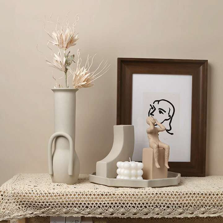 楽天市場 フラワーベース 一輪挿し 花器 花瓶 陶器 北欧 韓国 モダン 無地 アート インテリア 雑貨 シンプル お洒落 オブジェ 置物 実用的 新生活 ギフト おうち時間 玄関 リビング 生活雑貨 母の日 プレゼント 実用的 ギフト 女性 Giftya ギフト 韓国北欧雑貨