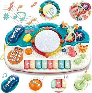 音楽おもちゃ 子供 多機能 ピアノ・鍵盤楽器の玩具 赤ちゃん 幼児 子ども 知育玩具 電子 ピアノ 鍵盤楽器の玩具 男の子 女の子 キーボード 楽器