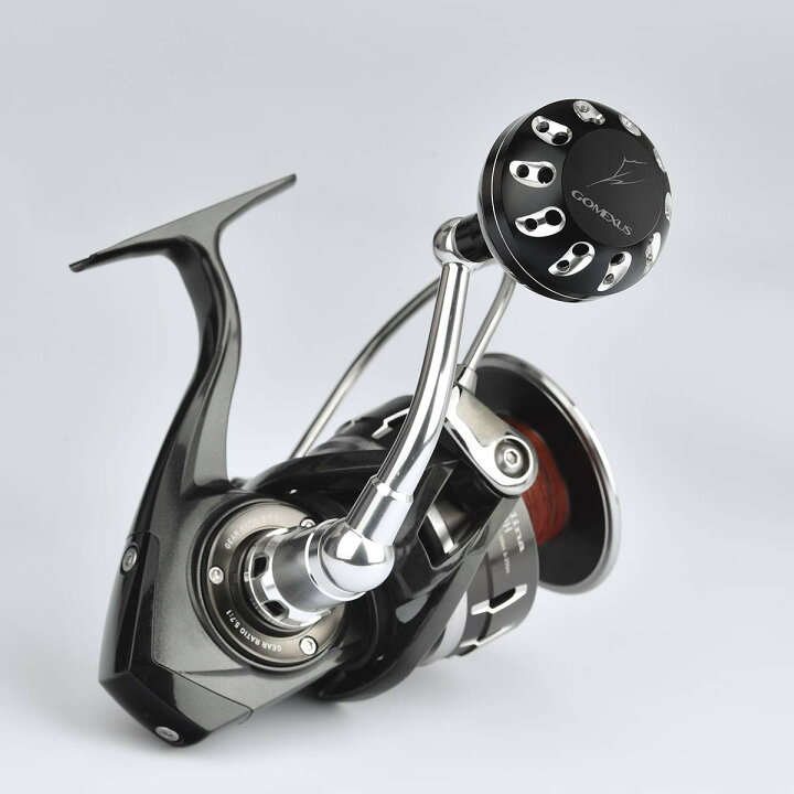 楽天市場 送料無料 ゴメクサス パワーハンドルノブ 45mm アルミ ダイワ Daiwa Typel リール カスタム パーツ 交換 レオブリッツ S500j ブラスト4500 5000 など用 ダイヤモンド柄 Gomexus ゴメクサス Gomexus