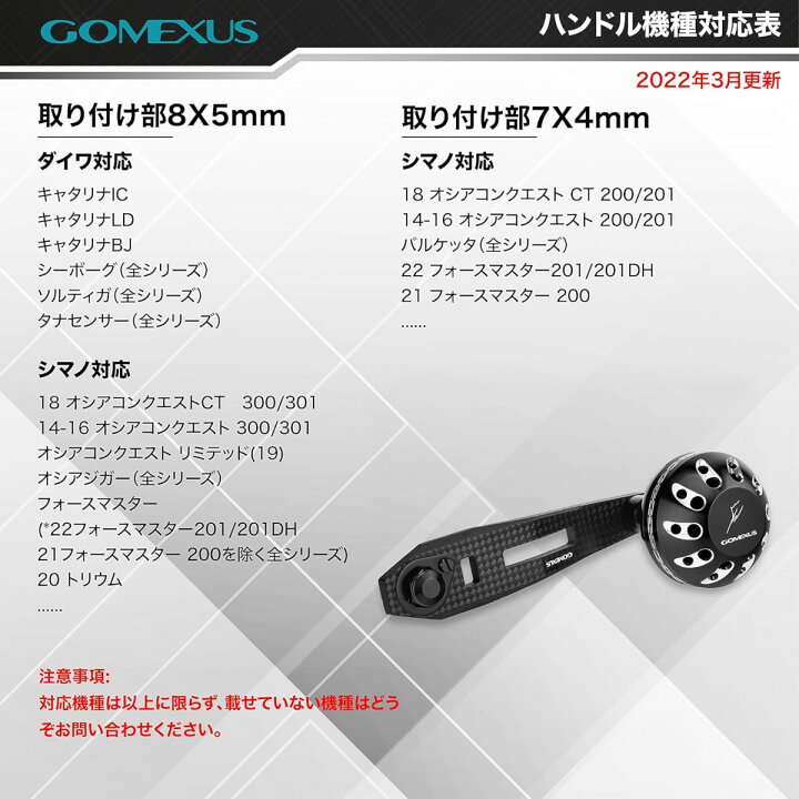 楽天市場】【送料無料】 ゴメクサス パワー ハンドル リール カスタム 