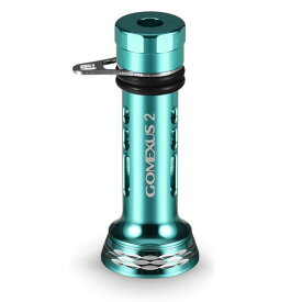 【送料無料】ゴメクサス リール スタンド ダイワ daiwa スピニング リール 用 カスタム パーツ リールスタンド エメラルダスカラー17 セオリー 2004 14 カルディア 2506 など用 ボディーキーパー アルミ 46mm Gomexus