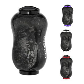 【公式ストア】ゴメクサス F22 鍛造カーボン製ハンドルノブ 軽量 ライトゲーム 向け ダイワ (Daiwa) タイプ S シマノ (Shimano) タイプ A 対応 リールハンドルノブ ハンドルノブ スピニングリール ベイトリール用 パーツ 交換 ツインパワー XD 18 フリームス LT