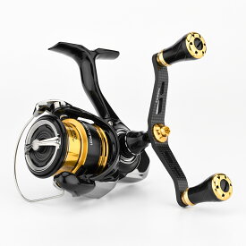 【送料無料】ゴメクサス リールハンドル カーボン製 レガリス リールスタンド ノブ レガリスカスタムセット 23レガリス1000-6000番対応 ダイワ スピニングリール リール保護 バス釣 エギング リールカスタム パーツ Gomexus