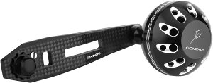 ゴメクサス FL75 リールハンドル ダイワ (Daiwa) シマノ (Shimano) ベイトリール対応 シングルハンドル 両軸リール ハンドル交換 75mm ハンドルノブ付き タイラバ ライトジギング パワーゲーム釣り