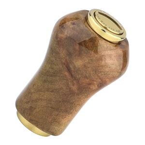 【公式ストア】Gomexus ゴメクサス ハンドルノブ ウッド 22mm シマノダイワ スピニングリール ベイントリール対応 木製 森-RF22 ウッドノブ ルビアス ステラに対応 渓流釣り バス釣り 柏木製ハン