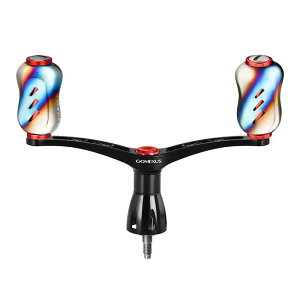 【公式ストア】【エギング オモリグ】Gomexus ゴメクサス リールハンドル CY-T22 98mm ノブ 22mm シマノダイワ対応 チタン製 shimano Daiwa スピニングリール カスタム パーツ ハンドル 交換 ノブ付き S