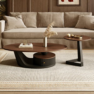 センターテーブル セラミック 大理石柄 幅100cm ソファテーブル 引き出し付き ローテーブル ブラウン モダン 幅130cm 単品 セット 楕円 大理石風 リビング 幅120cm ソファサイド 収納 レトロ カフ