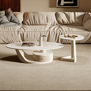 センターテーブル セラミック 引き出し付き ローテーブル 大理石柄 幅100cm 単品 セット 楕円 大理石風 リビング ソファテーブル ホワイト モダン 幅130cm 幅120cm ソファサイド 収納 可愛い カフ