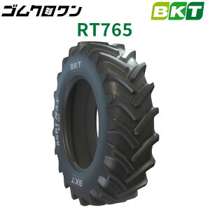 BKT トラクター 農業用・農耕用 ラジアルタイヤ（チューブレス）　12.4R24　RT765(70%扁平)　360/70R24　1本