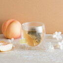 白桃のジャスミン茶　【1,000円以上送料無料】　4ティーバッグ　　ティーパック　ボトル用　中国茶　フレーバーティー…