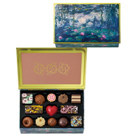 910 ガルニエ J 13個 ガルニエ バレンタイン2026 チョコレート アート缶