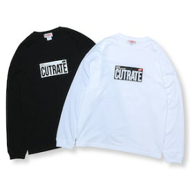 CUT-RATE(カットレイト)CUTRATE BOX LOGO L/S TEE