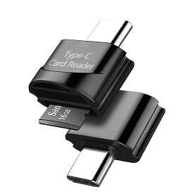 マイクロSDカードリーダー USB type C / Micro USB カードリーダー データ転送