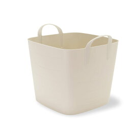 【新商品】バケット Mサイズ 無地 25L stacksto baquet 収納ボックス ボックス BOX かご 洗濯かご 洗濯物入れ 野菜ストッカー バスケット おもちゃバスケット ストッカー ケース 持ち手 スクエア 四角 角型 ハンドル 収納 大容量 インテリア おしゃれ スタックストー