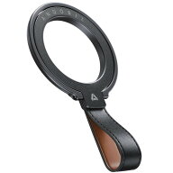 2026高級牛革製 MagStand Pro】 Andobil スマホリング Magsafe マグセーフ リング 革【横縦両立機能特化&…