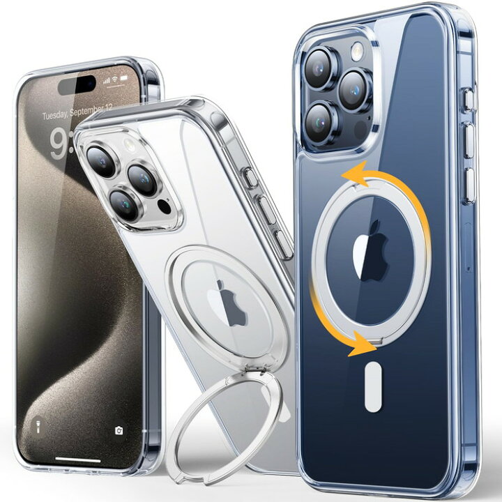 楽天市場】【スタンド機能搭載・耐衝撃性】 Andobil iPhone 15 Pro Max 