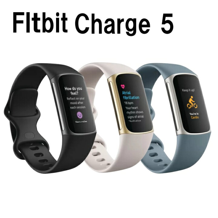 楽天市場】fitbit Charge 5 健康管理トラッカー 本体 ブラック  
