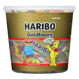 【1000g】ハリボー グミ キャンディー ミニ ゴールドベアー ドラム バケツ 1000g HARIBO Gold Bear Drum 業務用