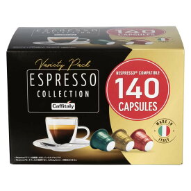 【エコ配送品】【140個入り】 ネスプレッソ 互換 カプセル コーヒー カフィタリー 140個入り Caffitaly Nespresso コーヒーカプセル