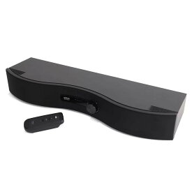 ミライスピーカー ステレオ｜テレビの声がくっきり聞こえる 特許技術搭載スピーカー MIRAI SPEAKER STEREO 【特許技術 曲面サウンド搭載／有線接続／リモコン付属】SF-MIRAIS6ATJ