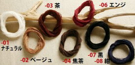 【ネコポス可】エスコード麻手縫い糸（中細）30m巻