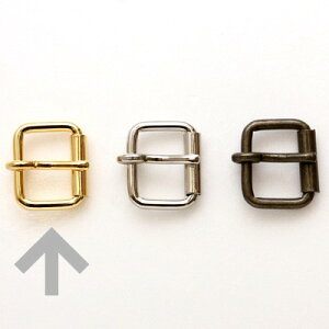 【在庫処分20%引き】ゴールドメッキ金具 クダ尾錠(内径24mm)2個【3191】