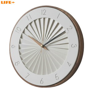 おしゃれ 壁掛け時計 スタイリッシュ 木製フレーム CL-4384 Ludvika