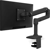 ERGOTRON エルゴトロン LX モニターアーム デスクマウント マットブラック 34インチ対応 3.2-11.3kg VESA…