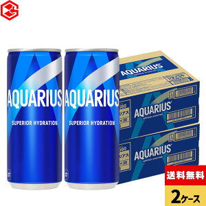 コカ・コーラ アクエリアス 250g 缶 30本入り×2ケース【送料無料】
