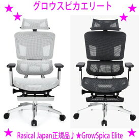 ★グロウスピカエリート GrowSpica elite☆Rasical Japan正規品★腰 首 身体への負担を最小限に抑えるワーキングチェアタイムパフォーマンスUP★送料無料※メーカーからお客様へ直送のためご購入はカード決済のみ