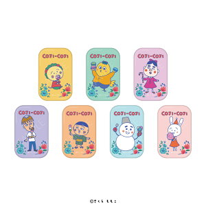 コジコジ COJI-COJI Flower Break Time 公認 アニメ トレーディング スクエア 缶バッジ 7種 シークレット トレーディング コンプリート Box 雑貨 グッズ 大人 子供 キッズ イラスト かわいい