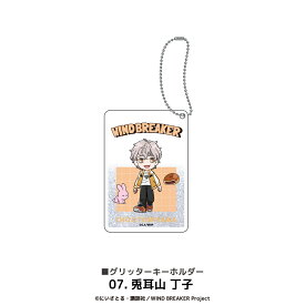 WIND BREAKER 公認 グリッター キーホルダー 全10種 クリアキーホルダー keychain 選べる グッズ イラスト 大人 子供 キッズ イラスト かわいい
