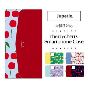 Juperle. (�W���y��) ���F cherry cherry �������� �k�� �V�����_�[ �X�g���b�v�t���P�[�X ��l ���킢�� �S�@��Ή� �蒠�^ �X�}�z�P�[�X �O�܂� iPhone16e 16 Pro Plus iPhone15 14 13 mini �P�[�X AQUOS wish4