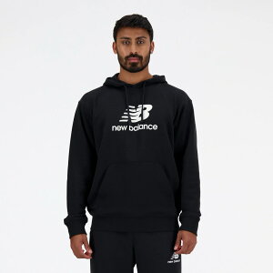�j���[�o�����X new balance MT41501 BK(�u���b�N) Stacked Logo �����Y�X�E�F�b�g�t�[�f�B �v���I�[�o�[�p�[�J�[ �t�����`�e���[ �j�� �a�m ���S �A�p���� NB ���