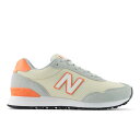 ニューバランス new balance W515 8CS(グレー/オレンジ) 横幅B レディース ランニング シューズ スニーカー ウォーキング 女性 婦人靴 NB 2026春夏