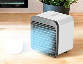 【時間限定秒殺★ 品質保証】氷INで超涼しい 冷風機 冷風扇 ミスト 3段階風量調節 3つモード 冷却 加湿 抗菌 卓上 扇風機 スポットクーラー クーラー 静音 小型 加湿機能 自宅用 オフィス用 コンパクト ポータブル 内蔵2400mAh電池 コードレス 熱中症対策 夏 おしゃれ