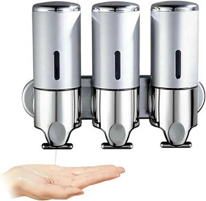 大容量500ml 商業用 家庭用 壁掛け シャンプーボトル シャンプーディスペンサー