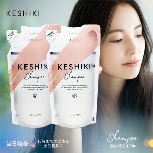 KESHIKI �P�V�L �V�����v�[ 420ml �l�ߑւ��p �l�֗p �߂����p 2�܃Z�b�g ���e�t ���e�@ ���e�� �T���� �l�C �q�[�g�P�A �_���[�W��C �ێ� �_���[�W�P�A �A���h�i�C�� �R�X�� �w�A�P�A �_���[