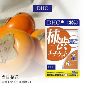 DHC 柿渋エチケット 30日分 サプリメント サプリ ディーエイチシー 健康食品 におい 柿渋 ニオイ 匂い 臭い 柿渋サプリ 加齢臭対策 柿タンニン 送料無料