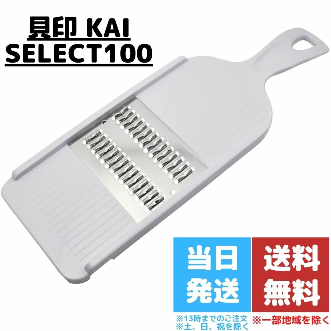 貝印 新品未使用 KAI 最新アイテム 千切り器 SELECT100 せん切り器 セレクト100 DH3003