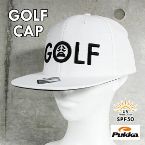Pukka vbJ  THE 19TH HOLE GOLF White Charcoal St Lbv Xq ̓ St@[ pi UVJbg Ă΍ SPF50 yz